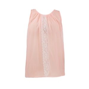 Vintage Lingerie Coral Peach Babydoll Top/Slip